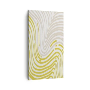 Tablou pe pânză - Compoziție cu cambrare ușoară - 45x80 cm