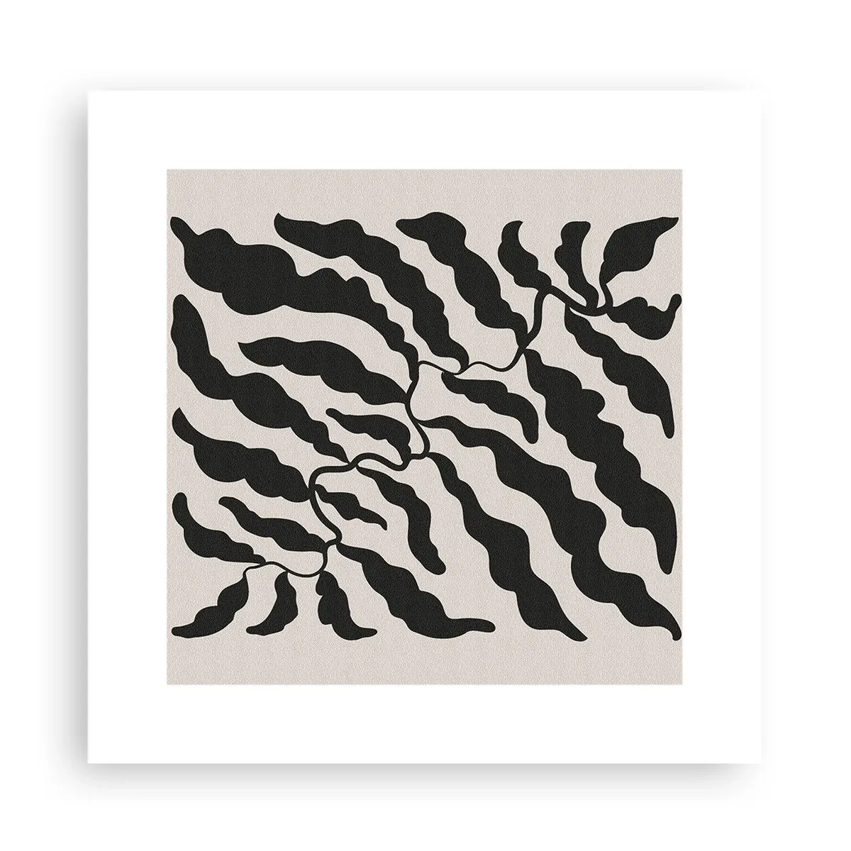 Poster - Natura pătratului - 30x30 cm