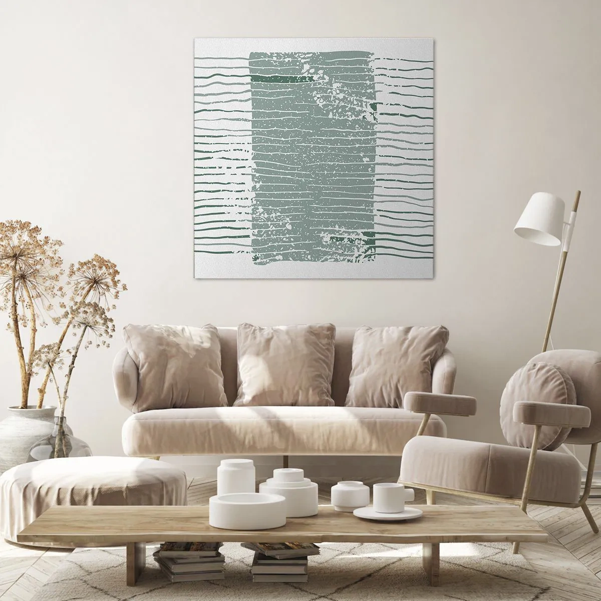 Tablou pe pânză - Abstracție marină - 50x50 cm