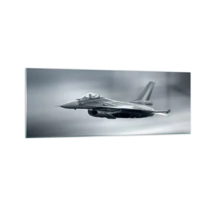 Tablou pe sticlă - Vrei să mă provoci? - 140x50 cm