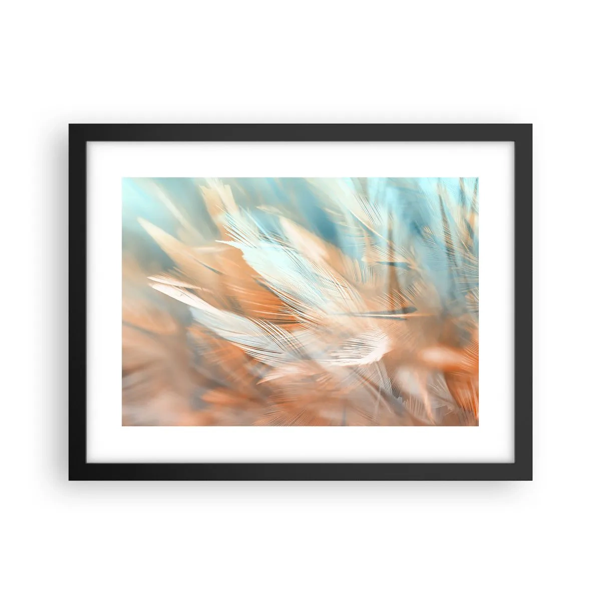 Poster în ramă neagră - În țara blândeții - 40x30 cm