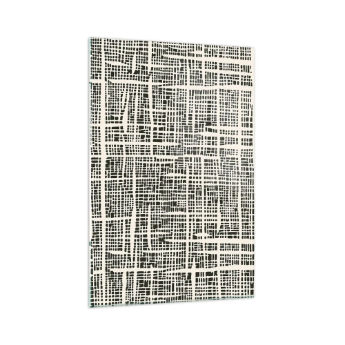 Tablou pe sticlă - O compoziție țesută - 70x100 cm