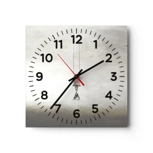 Ceas de perete - Ceas pe sticlă - Copilul din noi - 30x30 cm