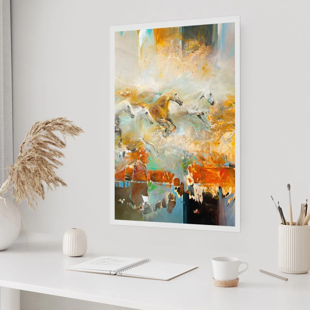 Poster - Galopând prin lumină - 61x91 cm