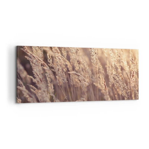 Tablou pe pânză - Gata să întâmpine toamna - 100x40 cm
