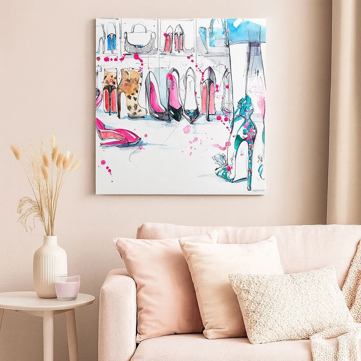 Tablou pe pânză - Sesam, deschide-te - 30x30 cm