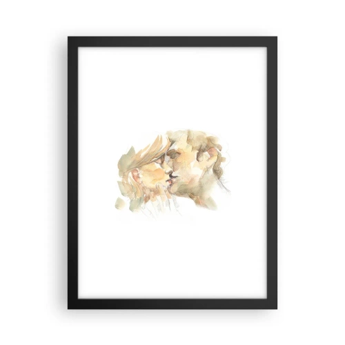 Poster în ramă neagră - Jumătatea găsită? - 30x40 cm