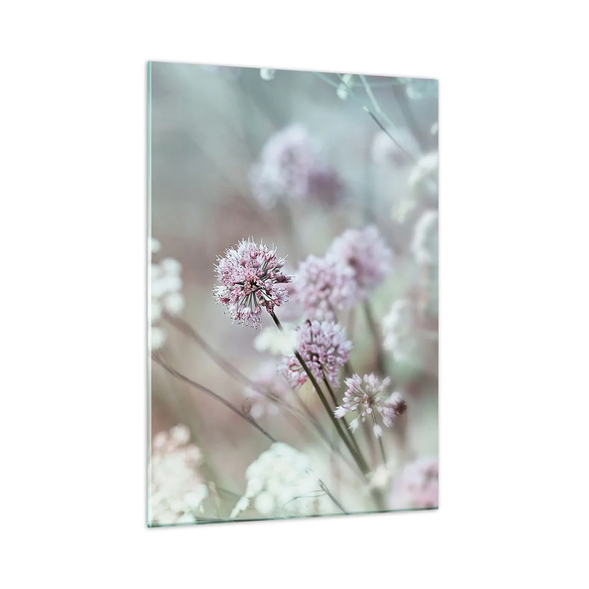 Tablou pe sticlă - Ierburi dulci filigranate - 50x70 cm
