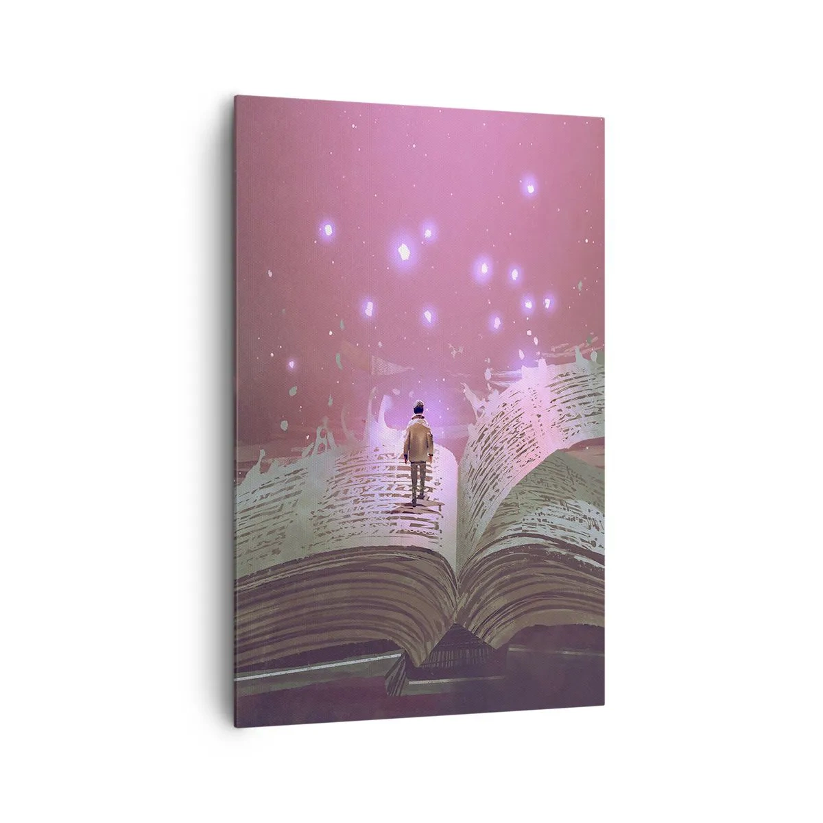 Tablou pe pânză - O invitație către o altă lume - citiți! - 80x120 cm