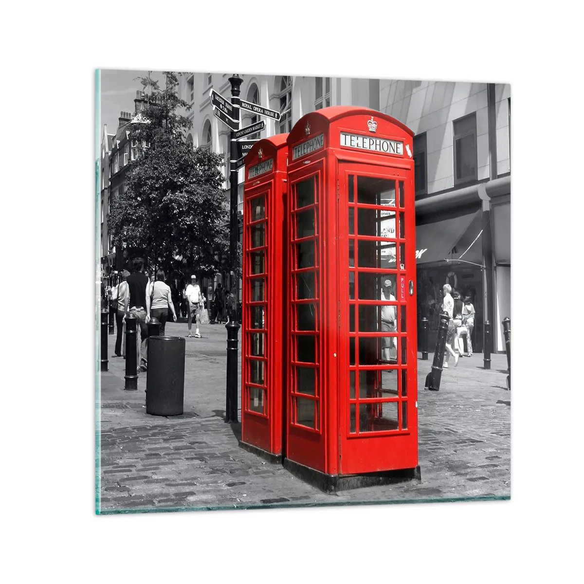 Tablou pe sticlă - , - 70x70 cm