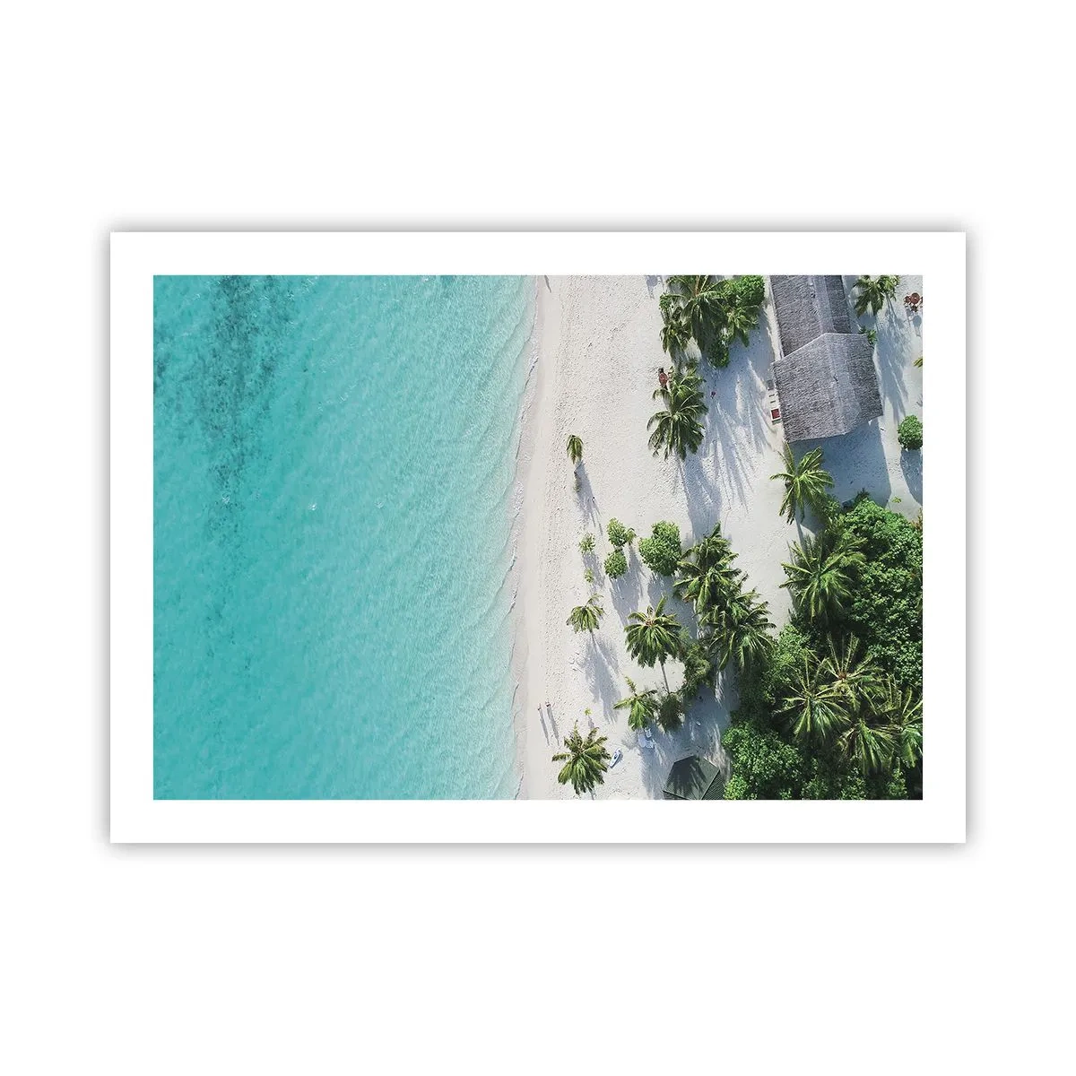 Poster - Vacanță în paradis - 70x50 cm