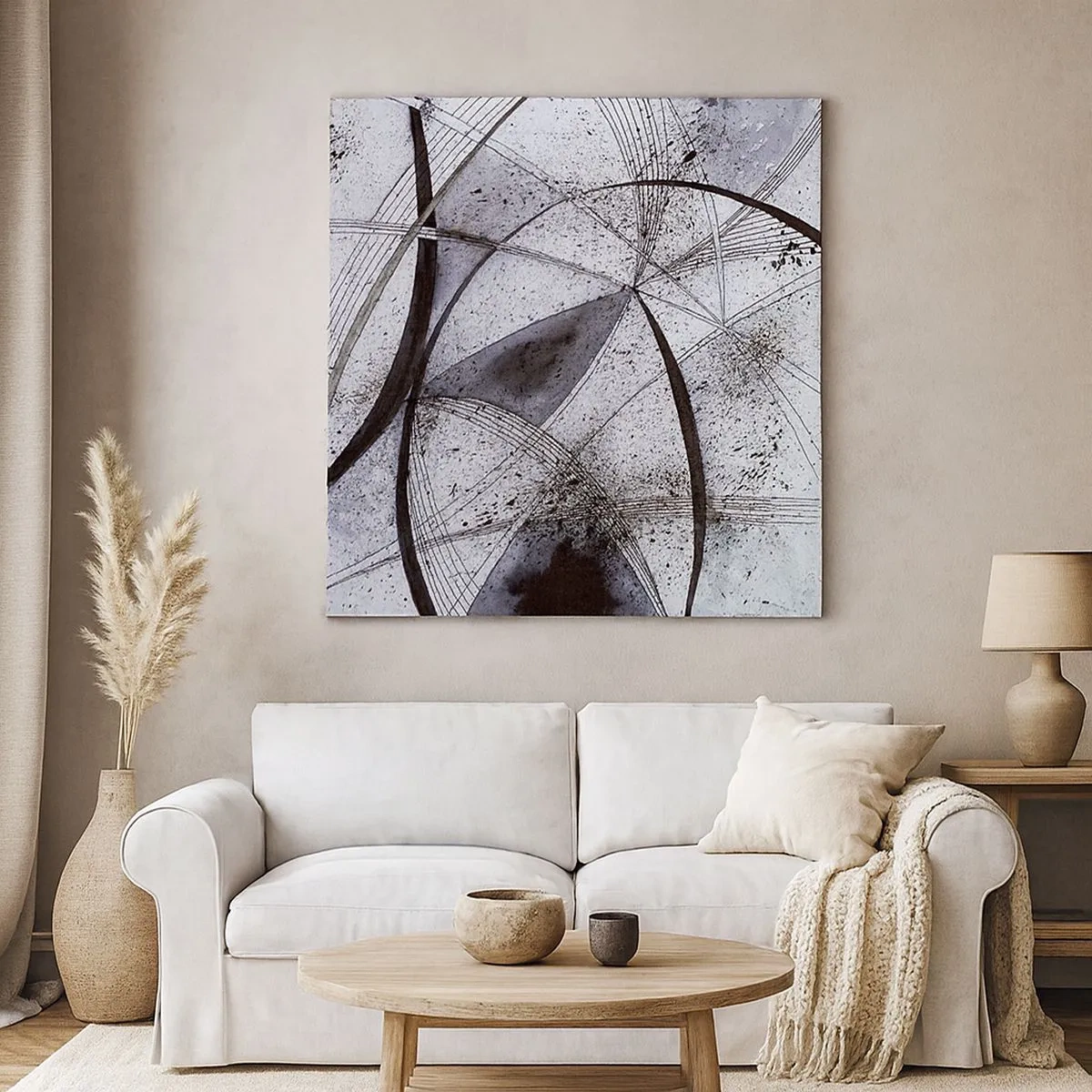 Tablou pe pânză - O fantezie futuristă - 30x30 cm