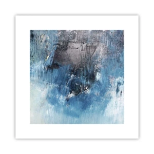 Poster - Rapsodie albastră - 30x30 cm