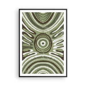 Poster în ramă neagră - Explozie de emoții - 70x100 cm