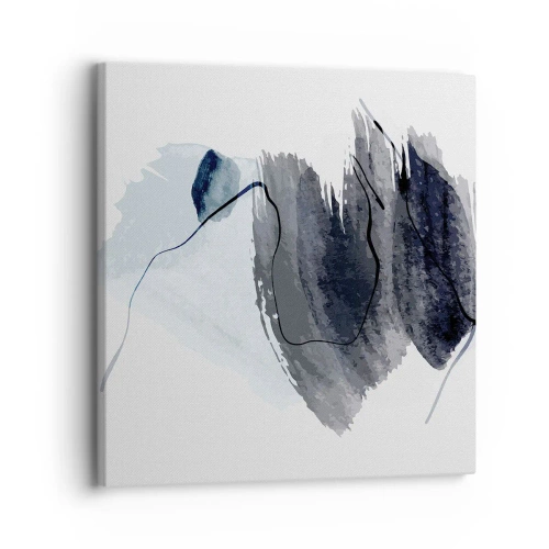 Tablou pe pânză - Intensitate și mișcare - 30x30 cm