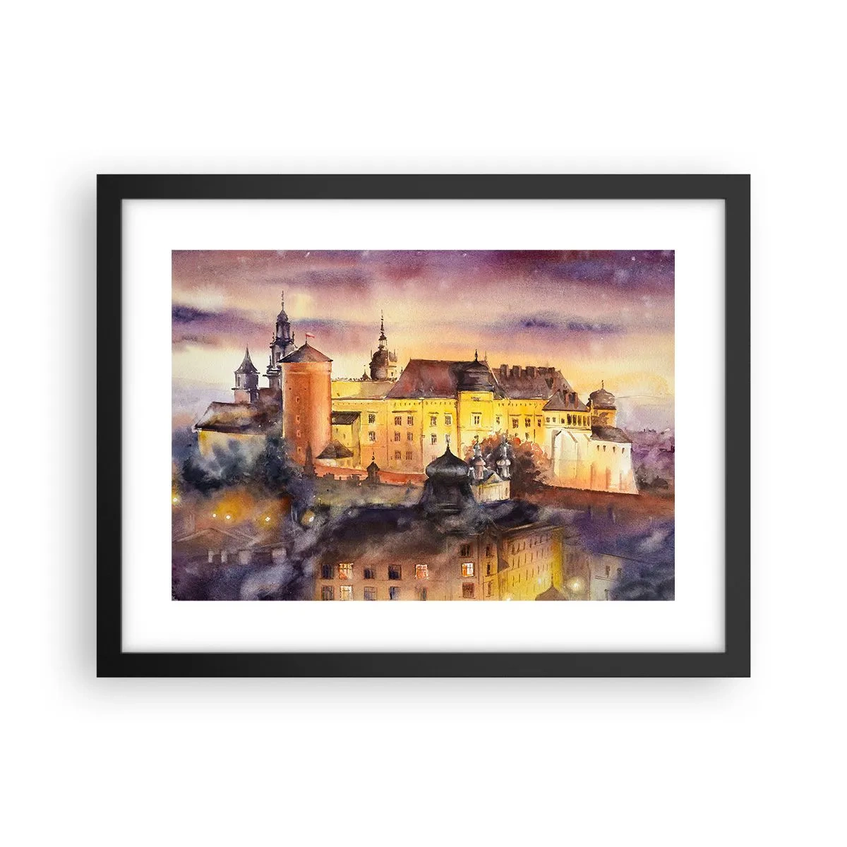 Poster în ramă neagră - Poveste și basm - 40x30 cm