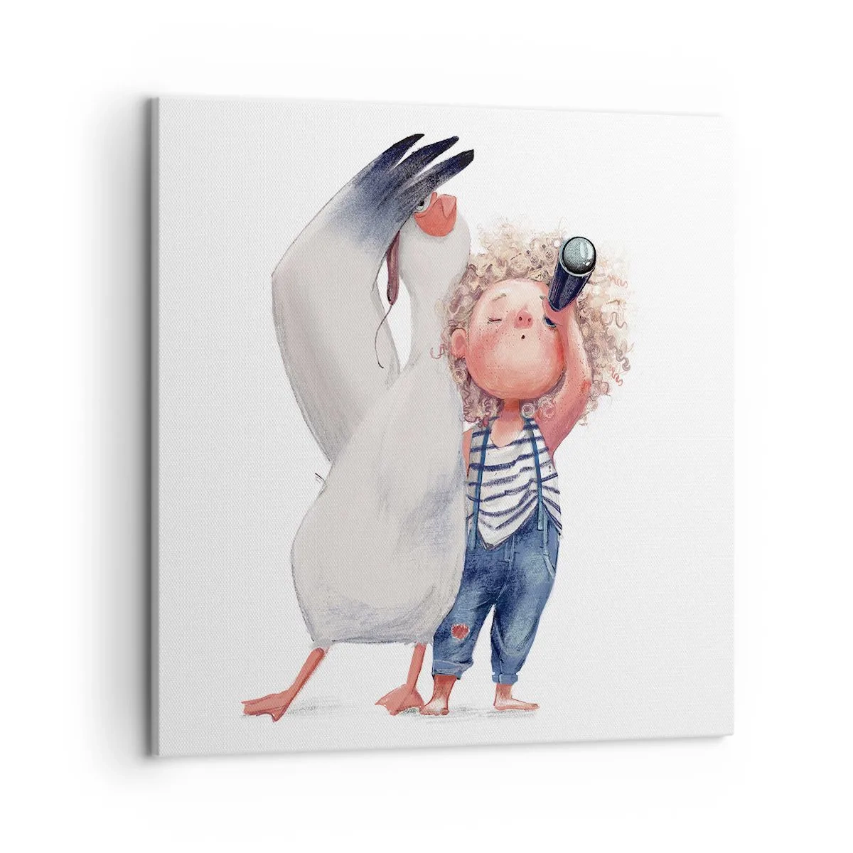 Tablou pe pânză - Un plan pentru o călătorie minunată - 50x50 cm