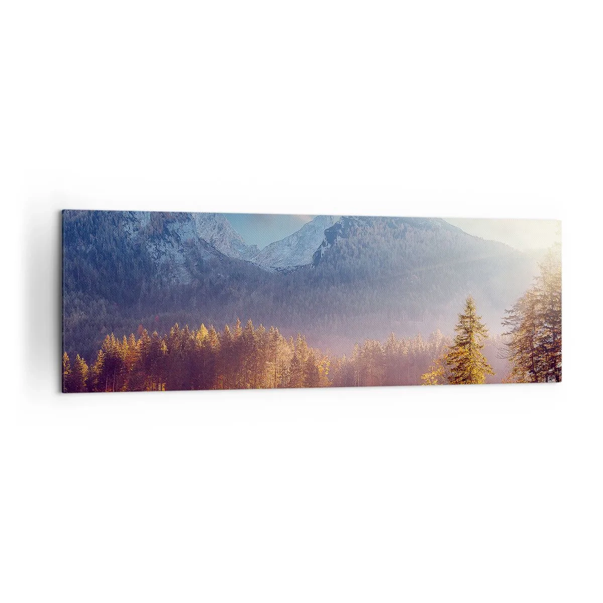 Tablou pe pânză - La munte și la deal - 160x50 cm