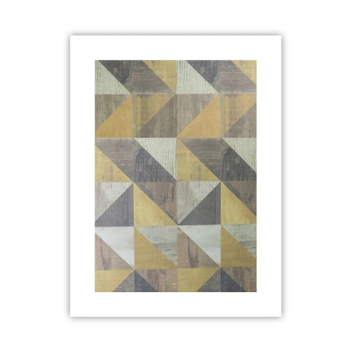 Poster - La unghiul triunghiului - 30x40 cm