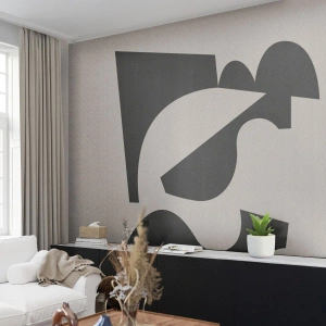 Tapet Premium Sand - Pentru autoasamblare - Abstracția, Boho, Minimalism - 100x70 cm