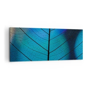 Tablou pe pânză - Construcție de finețe - 100x40 cm