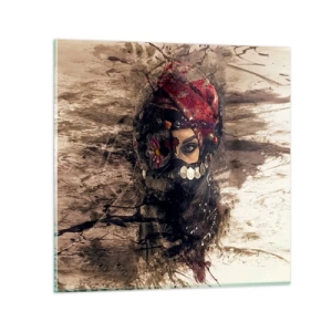 Tablou pe sticlă - Cel puțin îngrijător - 40x40 cm