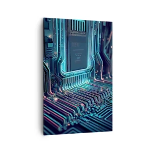 Tablou pe pânză - Iată la ce mă gândesc... - 80x120 cm