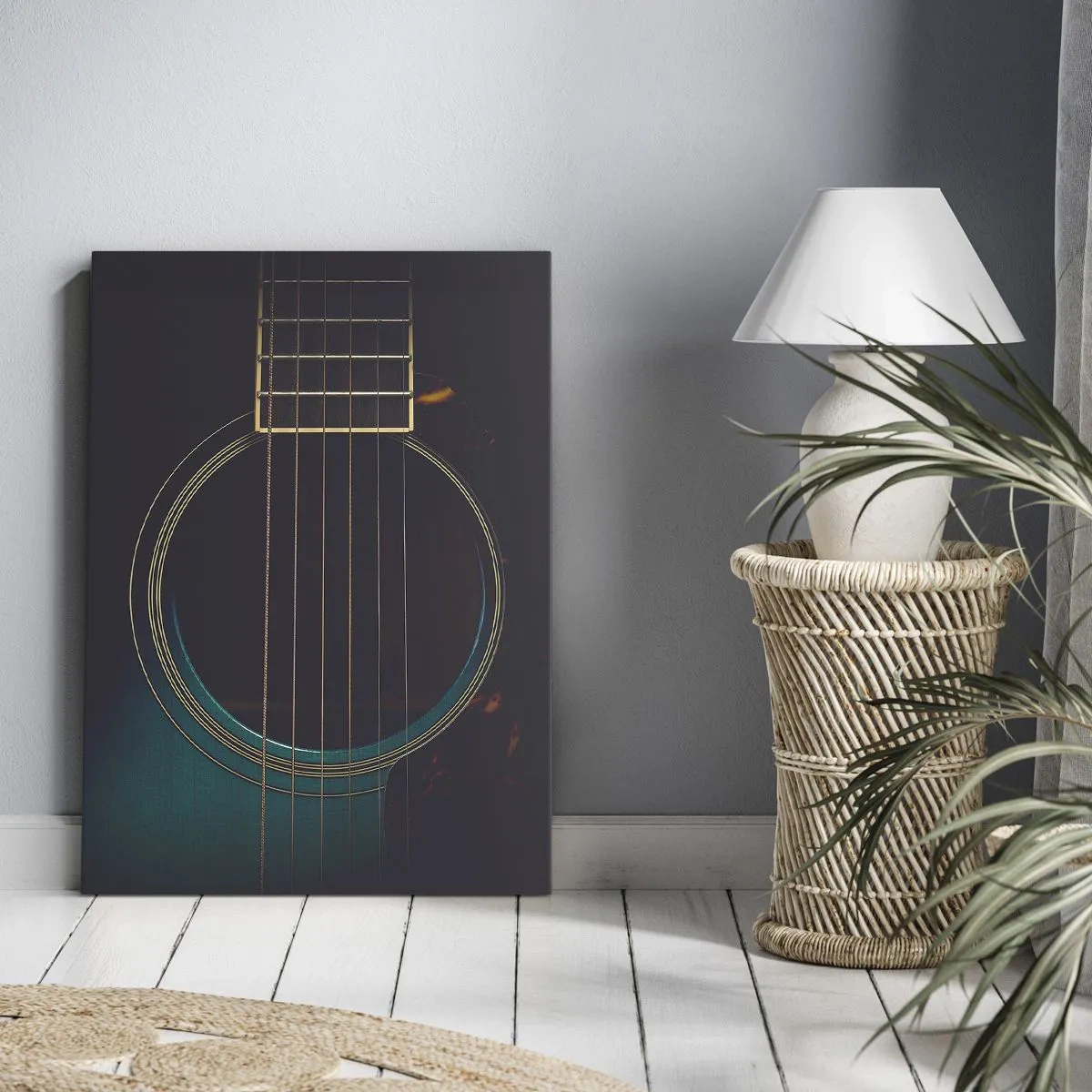 Tablou pe pânză - O clipă înainte de a suna - 50x70 cm