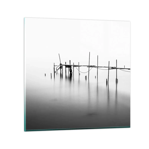 Tablou pe sticlă - Și dacă lumea nu ar exista? - 30x30 cm
