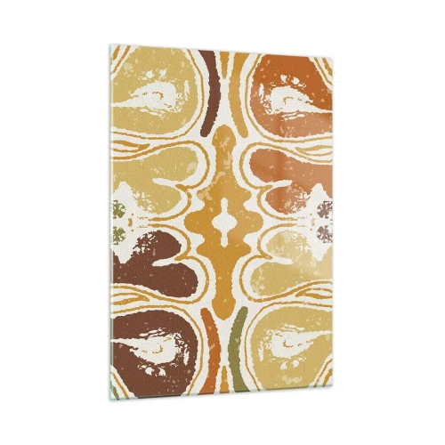 Tablou pe sticlă - Abstracție sentimentală - 50x70 cm