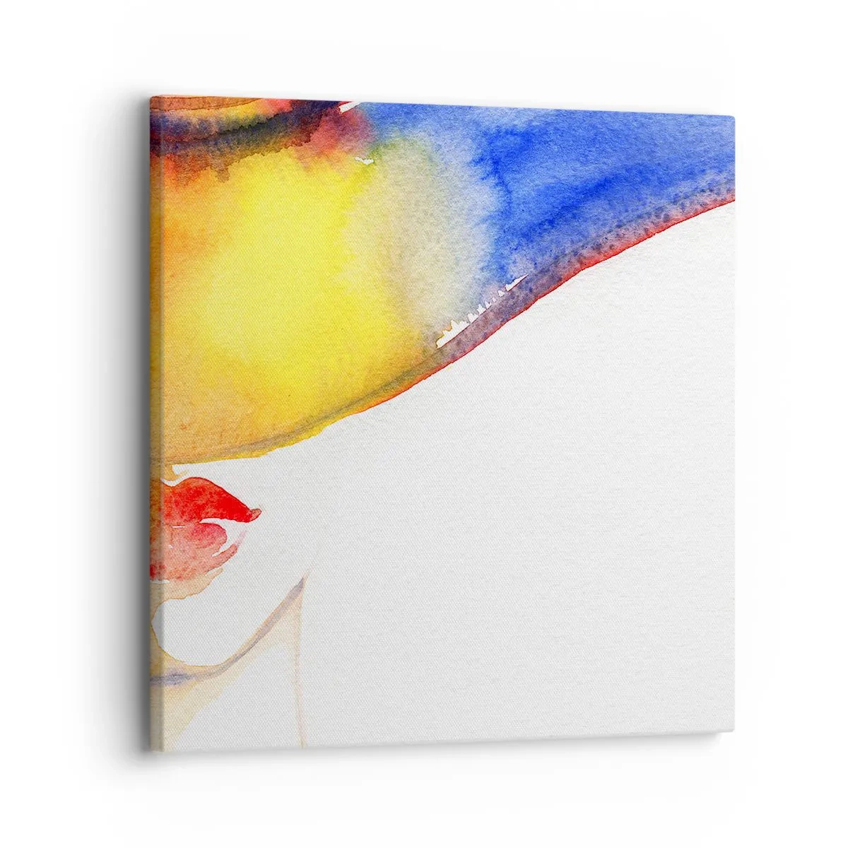 Tablou pe pânză - Portretul unei doamne    - 30x30 cm