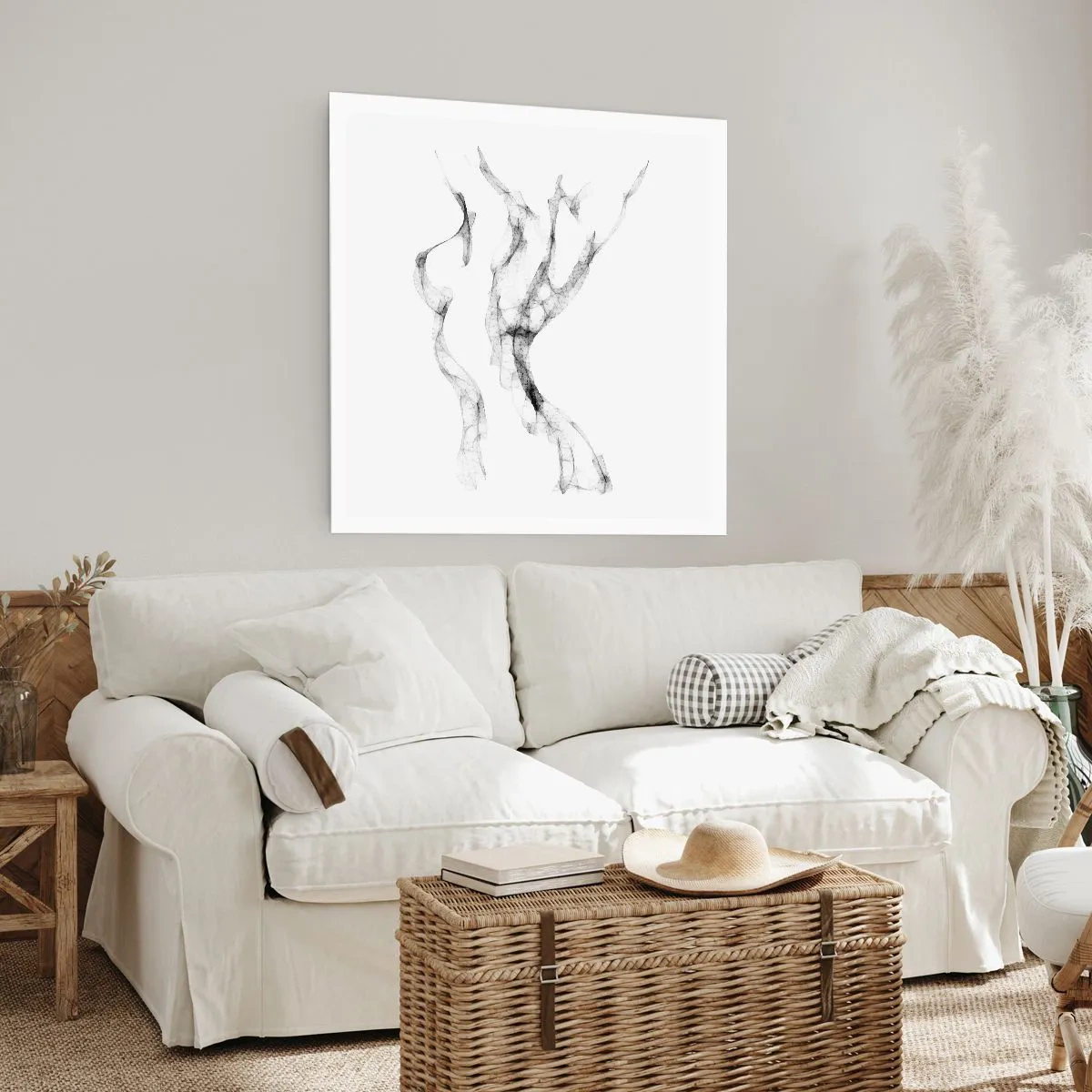 Poster - Frumoasa și puternică - 30x30 cm