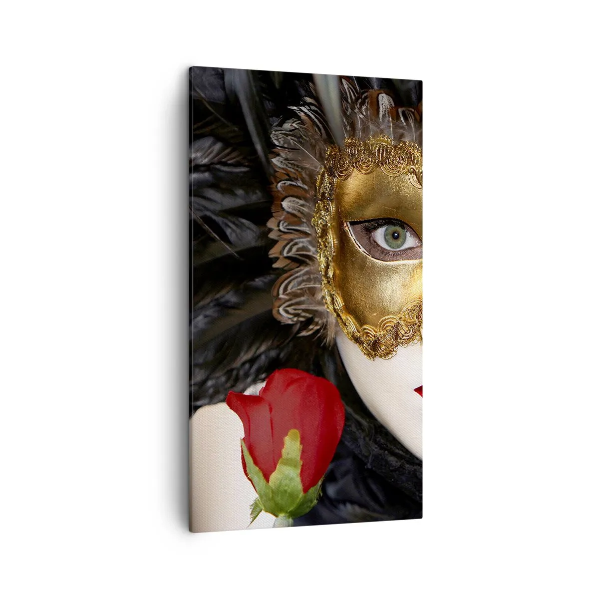 Tablou pe pânză - Pentru că viața e un bal - 45x80 cm