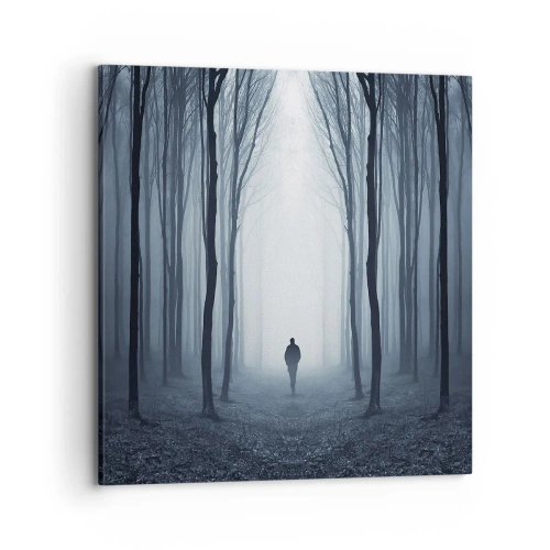 Tablou pe pânză - Și totul este simplu și clar - 70x70 cm