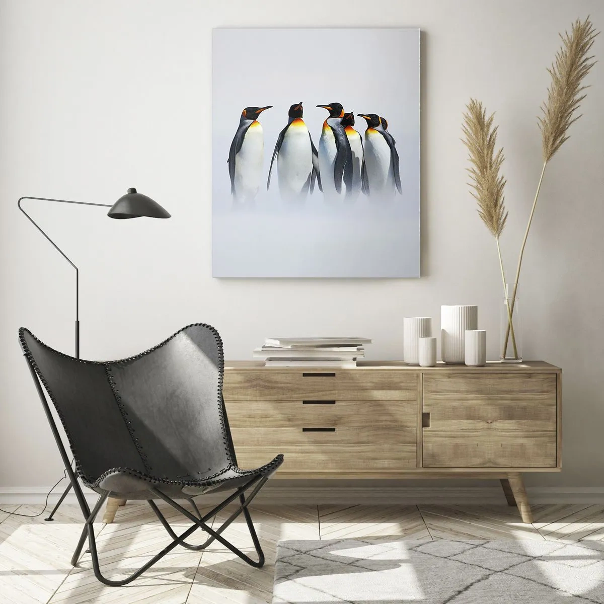 Tablou pe sticlă - Întâlnire în rochie de seară - 70x100 cm