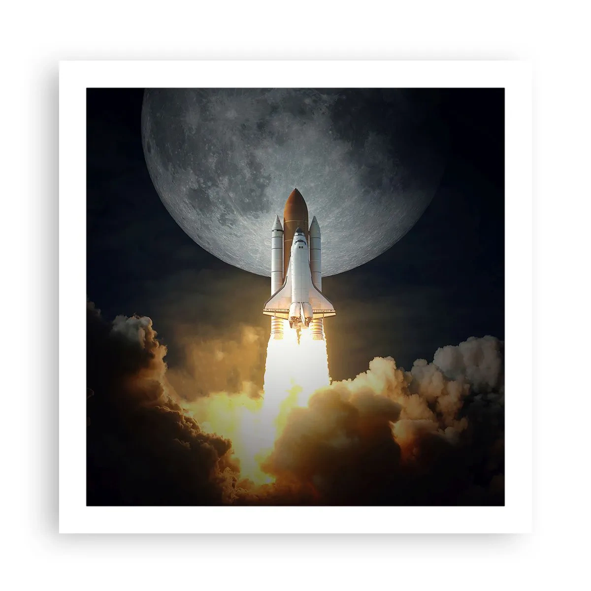 Poster - Începutul unei aventuri nepământene - 60x60 cm