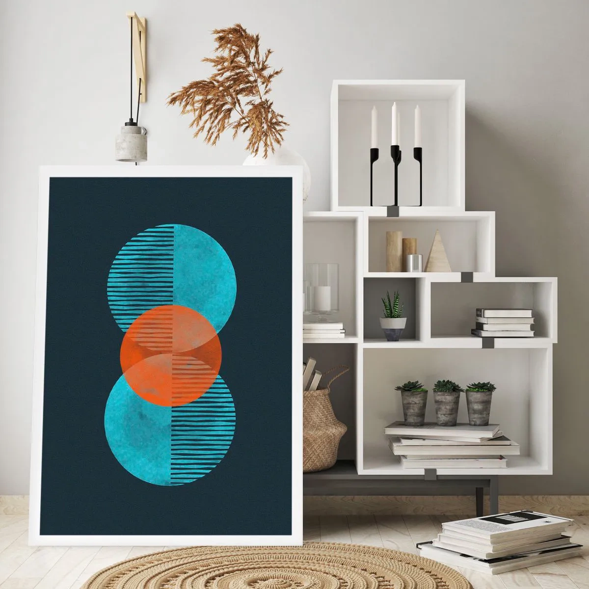 Poster - Compoziție simetrică - 70x100 cm