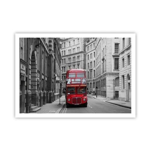 Poster - Viața de zi cu zi nu trebuie să fie gri - 100x70 cm