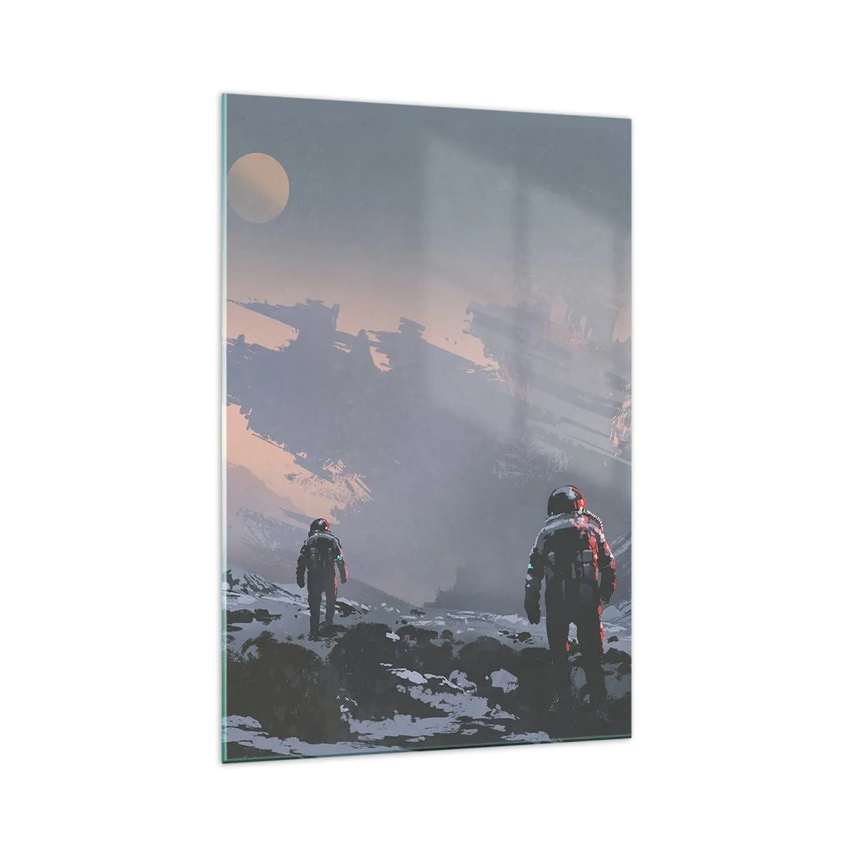 Tablou pe sticlă - Sub o stea necunoscută - 70x100 cm