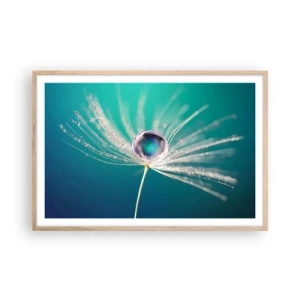 Poster în ramă de stejar deschis - Moment mistic - 91x61 cm