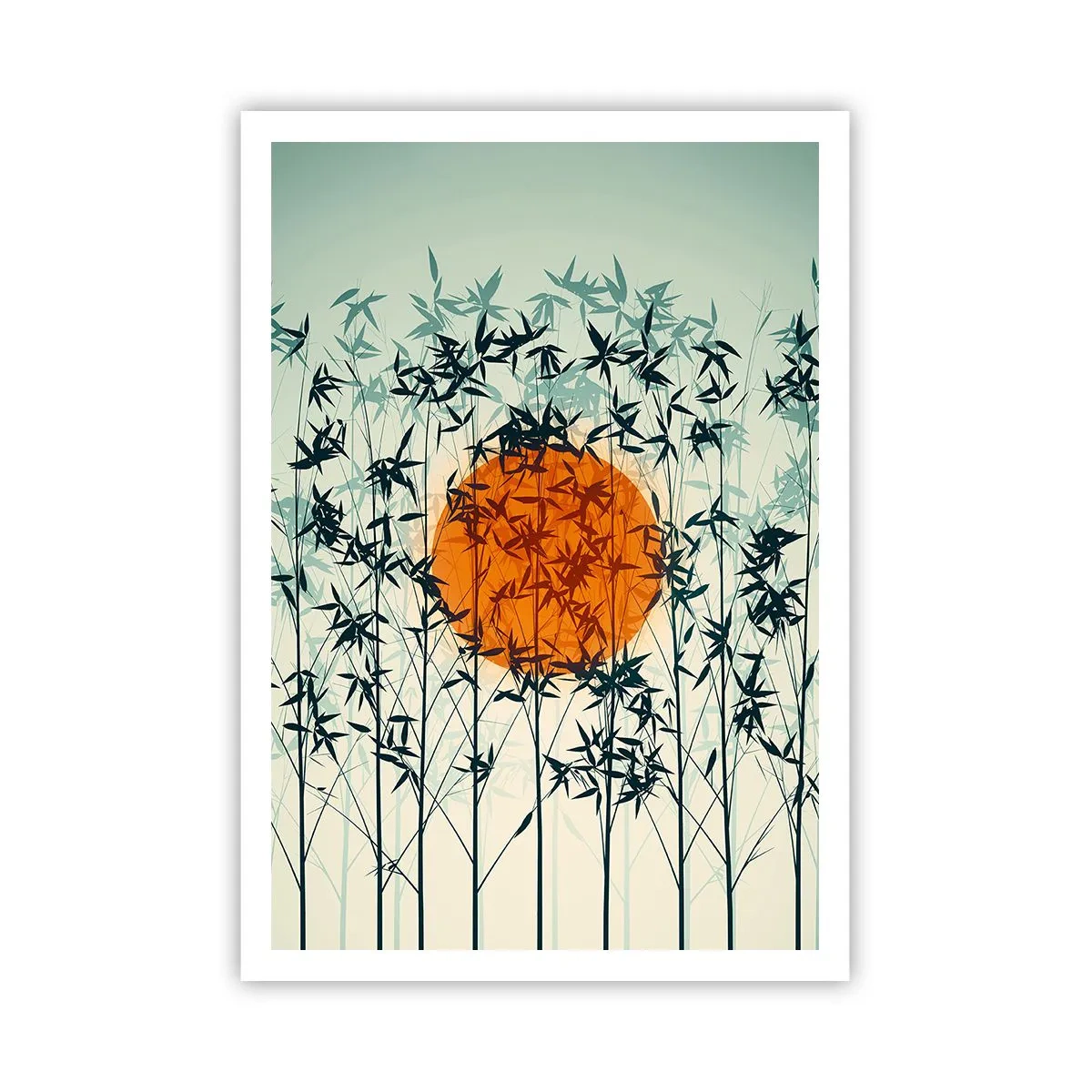 Poster - Soarele japonez - 70x100 cm