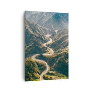 Tablou pe pânză - Direct din inima munților - 70x100 cm