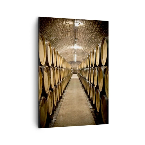 Tablou pe pânză - În pivniță de vin - 50x70 cm