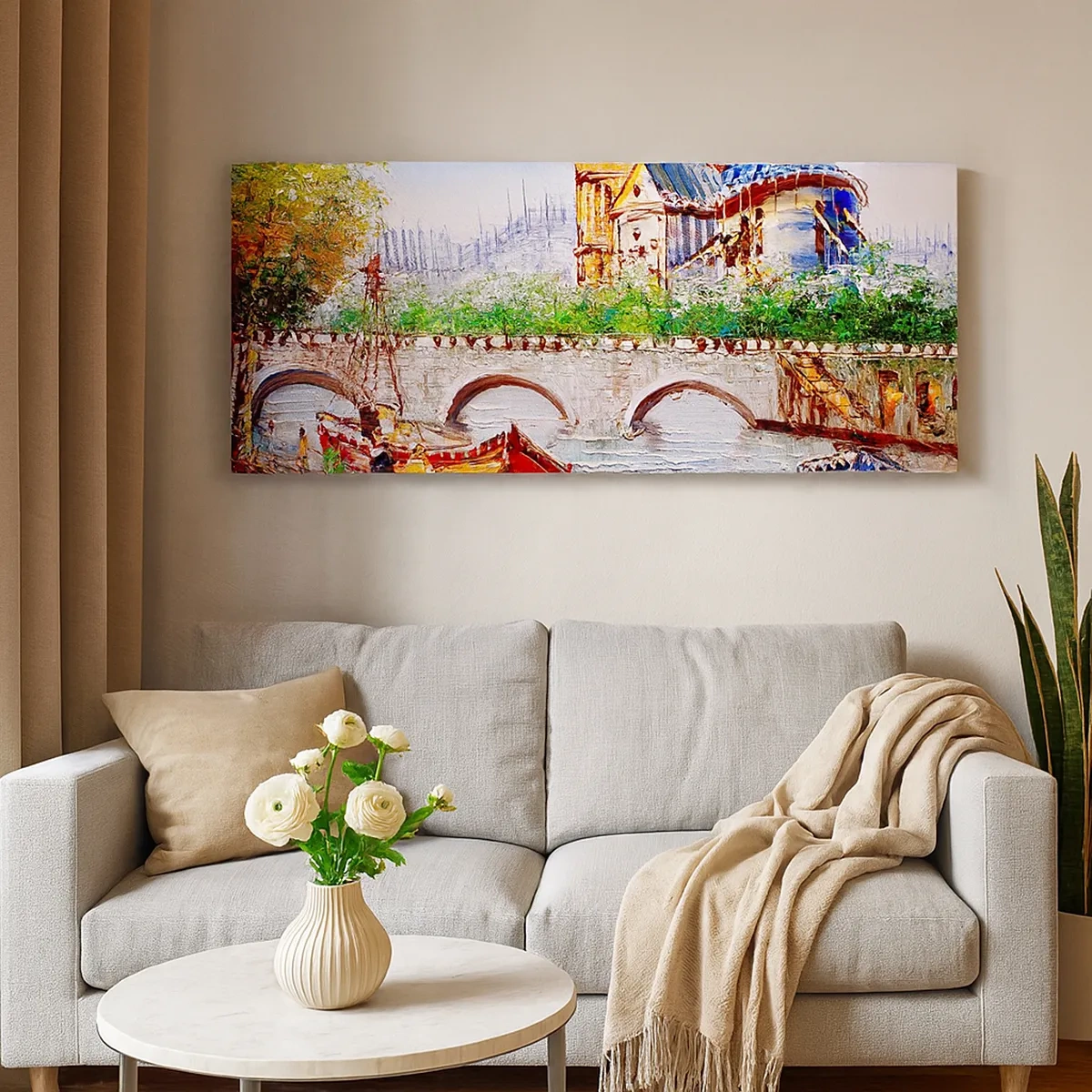 Tablou pe pânză - Timpul lor nu trece niciodată - 30x30 cm