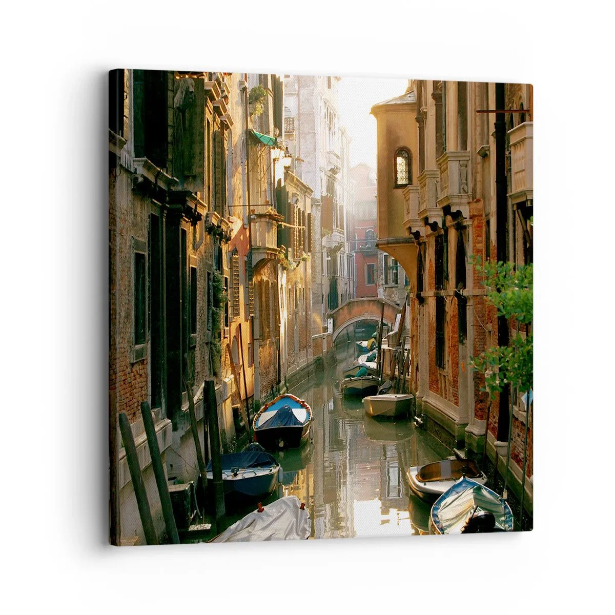 Tablou pe pânză - Pe o străduță venețiană - 30x30 cm