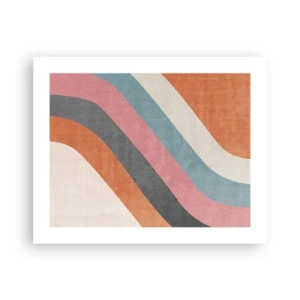 Poster - Compoziție diagonală - mișcare - 50x40 cm
