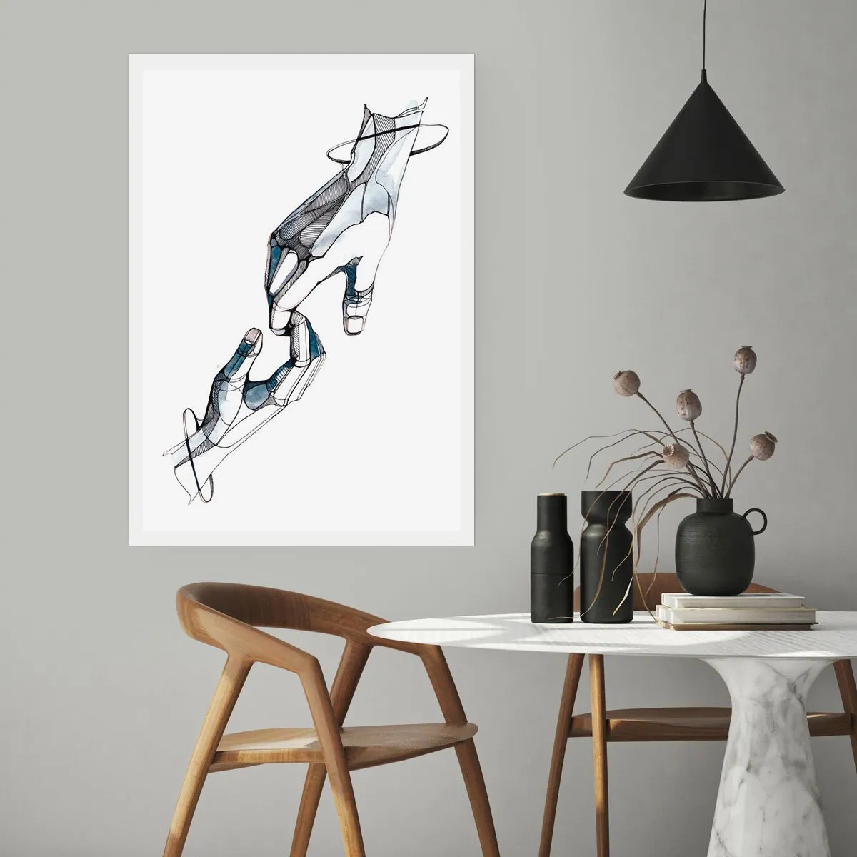 Poster - Gest frumos - 30x40 cm