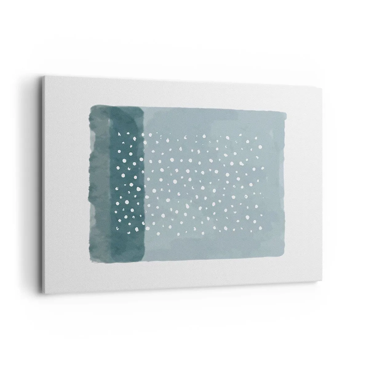 Tablou pe pânză - Crescute pe albastru - 120x80 cm