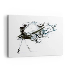 Tablou pe pânză - Magia muzicii te eliberează - 120x80 cm