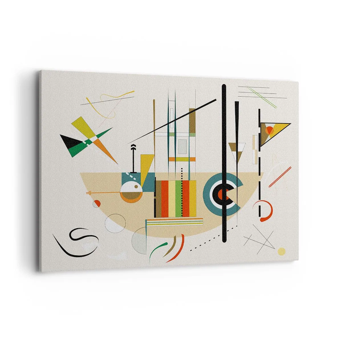 Tablou pe pânză - Și lumea râde - 100x70 cm